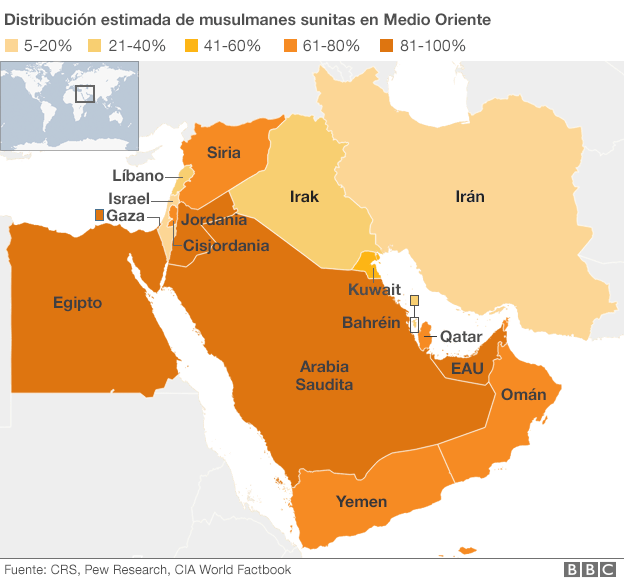 Israel: entre chiitas y sunnitas.